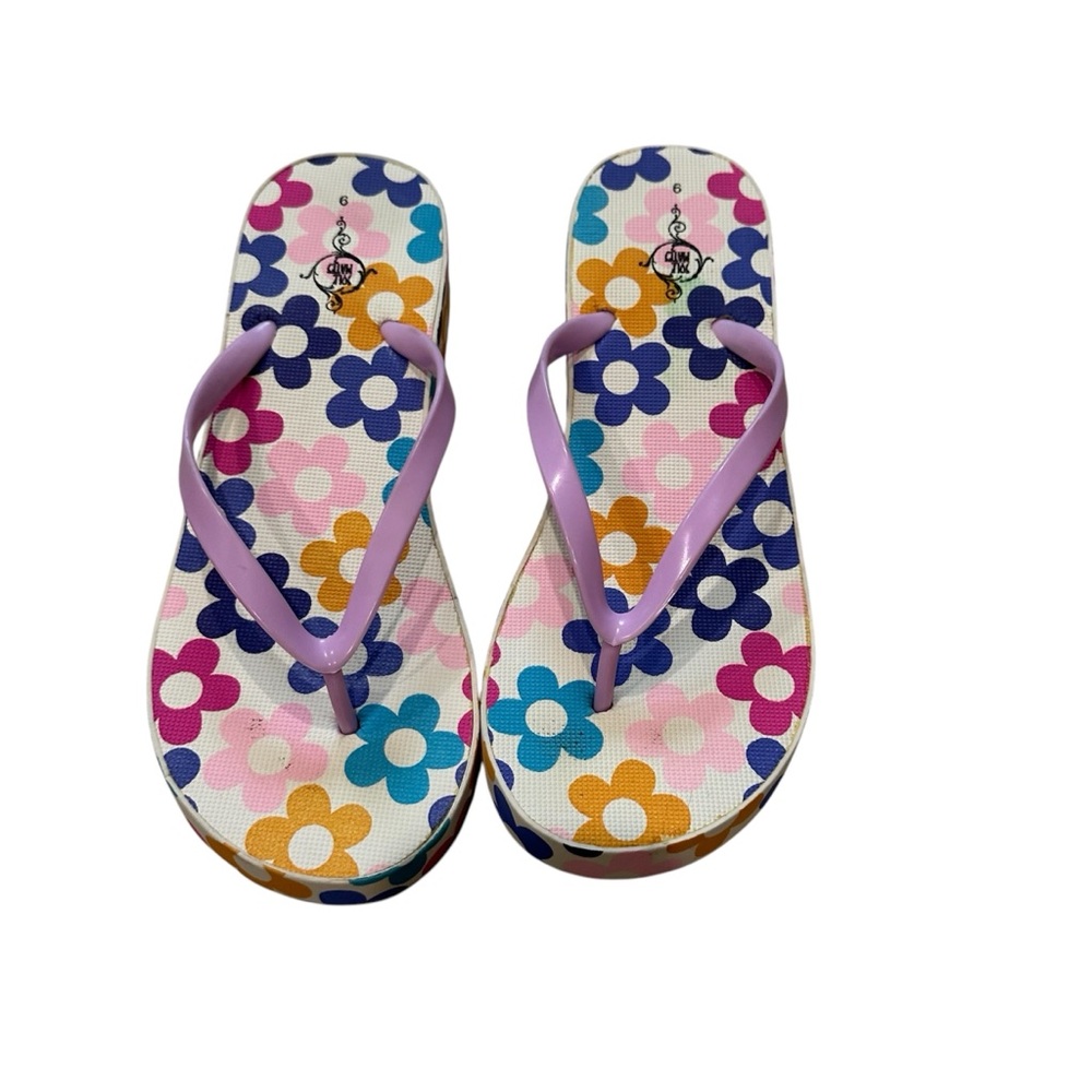Platform flip‎ flops 9